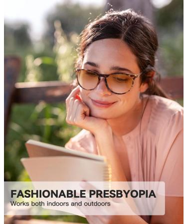 Shop Stylish UV400 Gradient Reading Sunglasses for Women - Tortoise Full Readers 1.5x - Buy Online on GoSupps.com