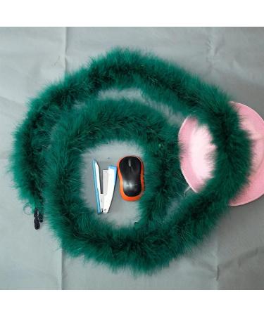 Z JONES 2.15 Yards 40g Blackish Green Marabou Feather Boa for Crafting & Costumes - Buy Online on GoSupps.com
