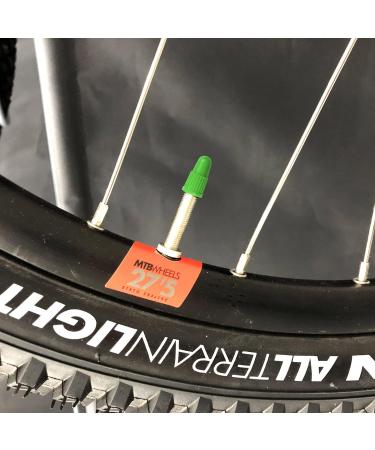 EVOZOOD Green Presta Valve Stem Caps (20 Pack) for Bicycle MTB & Road Bike - Buy Online on GoSupps.com