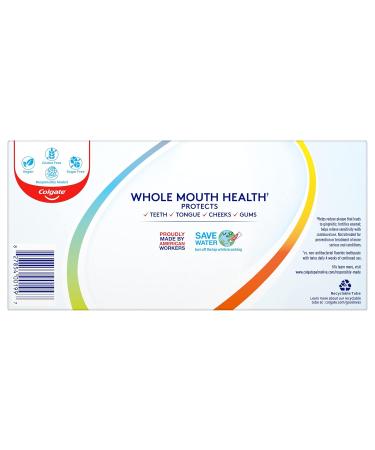 Colgate Total Whitening + Fresh Boost Toothpaste - Mint Flavor 5.1 oz Tube 2 Pack | International Shipping Available - Buy Online on GoSupps.com