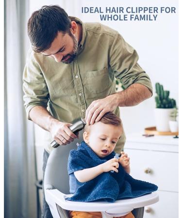 KIKOMO Beard Trimmer - Cordless All-in-One Waterproof Hair Clippers with LED Display, USB & Wall Charger - Buy Online on GoSupps.com