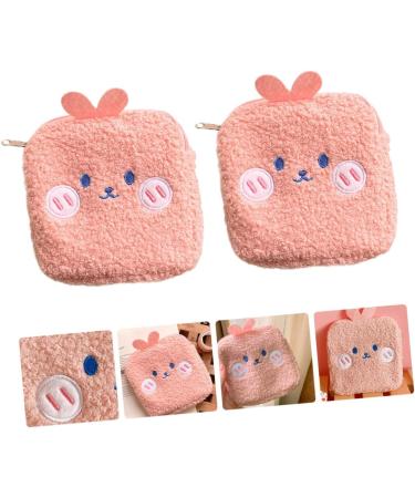 Gleavi 2-in-1 Storage Bag for Women | Tampon & Pad Holder | Plush Travel Organizer for Menstrual Products - Buy Online on GoSupps.com