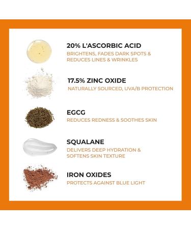 BeautyStat Universal C Skin Refiner SPF50 - 20% Vitamin C Serum (30ml) - Buy Online on GoSupps.com
