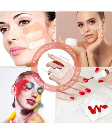 Minkissy 3-Piece Makeup Brush Cleaner - Portable Acrylic Handheld Device for Makeup & Nail Accessories - Buy Online on GoSupps.com