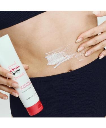 Good Clean Goop The Body Facial Exfoliating Scrub - Vegan Body Exfoliant & Cleanser with AHAs Grape Seed & Avocado Oil for Glowing Skin - 5 oz - Buy Online on GoSupps.com