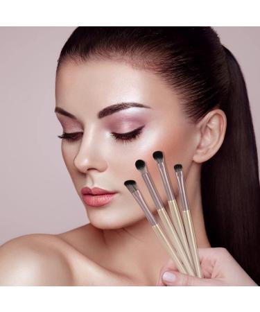Blucent Eye Makeup Brushes Set Professional Eyeshadow Brush Kit with PU Bag Eye Brushes Set for Blending Eyeshadow Eyeliner Eyebrow 4 Pieces - Buy Online on GoSupps.com