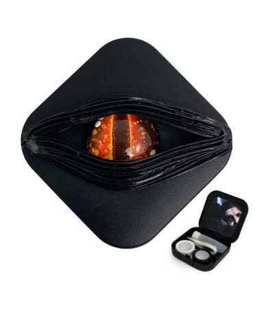 Contact Lens Case Color Contact Lens Removal Kit - Red Devil's Eye