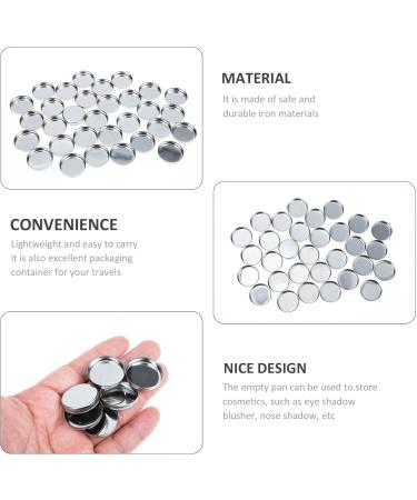 OSALADI Godets de Fard Paupi res Vides en M tal 30 26x5 Mm Plateaux pour Palettes de Maquillage Diy Accessoires Cosm tiques L gers et Portables Adapt s pour Fard Joues et - Buy Online on GoSupps.com