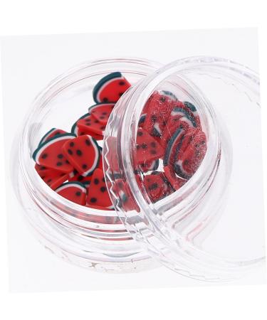 Mipcase 2 Sets Pearl Trim Clay Spacer Beads Crystals Decor Fruit Decor Nail Slice Decorations Slice Nail Art Manicure Decorations Diy Nail Slice Resin Nail Art Puzzle 3d Resin Beads - Buy Online on GoSupps.com