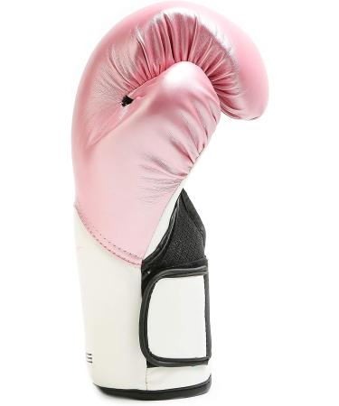 Everlast Elite Pro Style Training Gloves - Pink/White - 12 oz - Buy Online on GoSupps.com