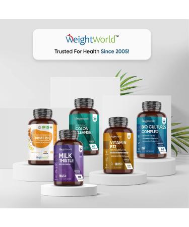 D-Lite Milk Thistle Capsules - 180 Vegan Capsules - 3 Months Supply - High Strength (80% Silymarin) - Odour & Aftertaste Free - Made in UK - Buy Online on GoSupps.com