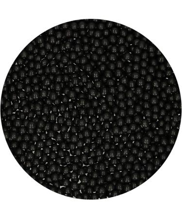 FunCakes Sugar Pearls Medium Shiny Black: Cake Sprinkles Great Taste Perfect for Cake Decorating Edible Sugar Pearls. 80 g. - Buy Online on GoSupps.com