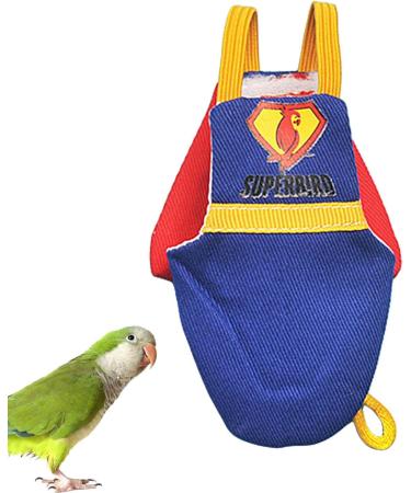 Tytlyworth Parrot Diaper Protective Bird Harness Flight Suit - Waterproof Washable Protective Liner For Parakeet Pet Birds Parrot Cockatoos - Buy Online on GoSupps.com