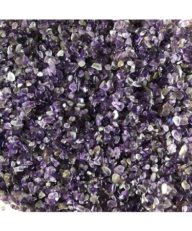 Natural Amethyst Gravel Tumbled Stone CrystalStone Magnet Feng Shui Stones and Crystals Stone Crystal Reiki - Buy Online on GoSupps.com