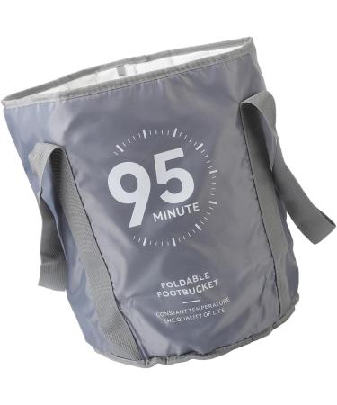 Large Collapsible Foot Bath Basin Portable and Foldable SPA Tub for Home Travel Keeps Water Warm Multifunctional Use for Laundry and Picnics (Gray) - Buy Online on GoSupps.com