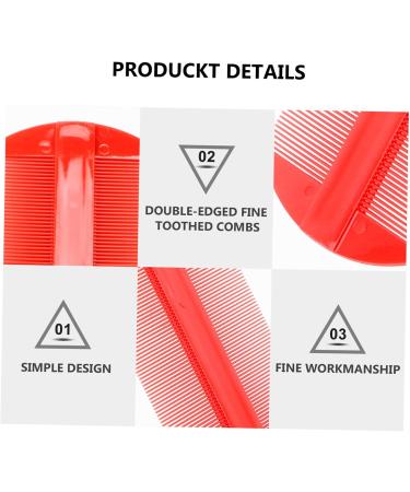 FRCOLOR 12 Pi ces Peigne Antipelliculaire Peigne Double Tranchant Double Face Fin De D tection Des - Buy Online on GoSupps.com