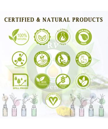 Buy R V Essential Pure Neroli Essential Oil 50ml - 100% Pure Therapeutic Grade Citrus Aurantium for Healthy Skin & Aromatherapy - Buy Online on GoSupps.com