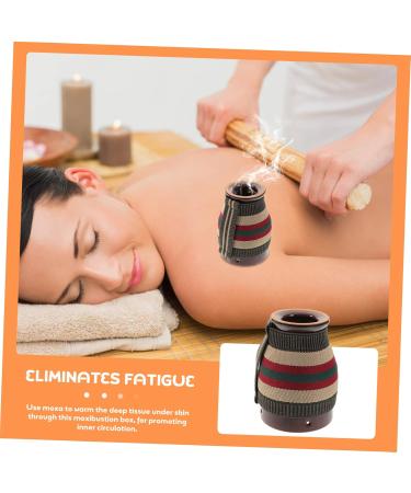 Buy Lurrose Moxibuslass Schabuschale | Moxibustion Tank & Moxa Warmer with Suction Cups - International Shipping - Buy Online on GoSupps.com