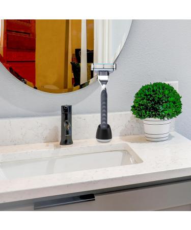 Frcolor 2-Pack Metal Razor Stand Clips | Men's Shaving Organizer & Tablecloth Clamps | International Shipping Available - Buy Online on GoSupps.com