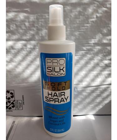 New-Pro Silk Salon Soft Hold Hair Spray Argan/Coconut Oil.12 Fl Oz Bronze - Buy Online on GoSupps.com