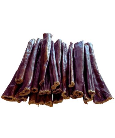Beef Esophagus Sticks - Beef Esophagus Dog CHEW Treats - (6 INCH 30 Pack Approx. 448 Grams) - Single Ingredient Beef Esophagus - 100% Natural - Rich in GLUCOSAMINE and CHONDROITIN 14.93 g (Pack of 30)