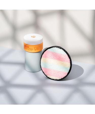 W7 Peachy Clean Makeup Cleansing Balm Duo - Gentle Makeup Remover Cookie Discs | Pack of 2 for All Skin Types - Buy Internationally - Buy Online on GoSupps.com