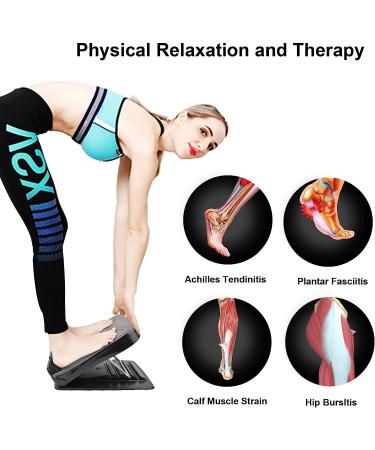 Adjustable Slant Board Calf Stretcher for Plantar Fasciitis & Tight Calves - 330 lb Capacity - Buy Online on GoSupps.com