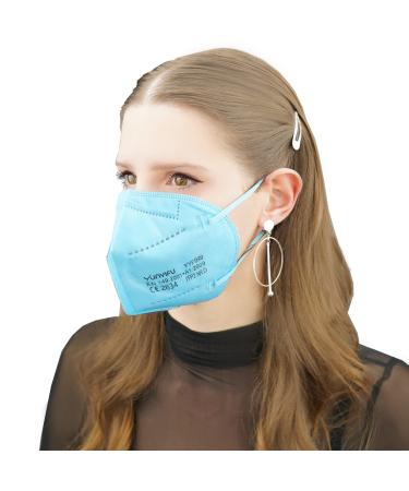 ProMedicalCare. Face mask FFP2 mask colored face mask FFP2 colored masks face mask FFP2 (individually packed) 100 pack light blue