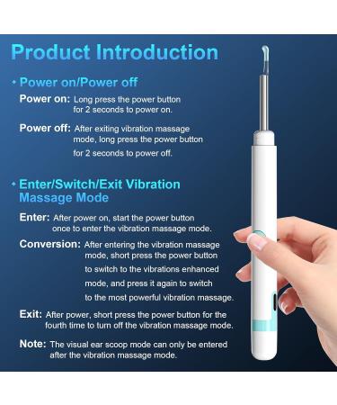 2024 Premium Ear Wax Removal Tool with Camera & Light | 1080P Ear Cleaning Kit for iOS & Android with Massage Function - Buy Online on GoSupps.com
