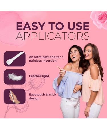 Cosynee Disposable Vaginal Suppository Applicator for Women | Easy-to-Use Fits Most Brands | Individually Wrapped | 30 Count - Buy Online on GoSupps.com