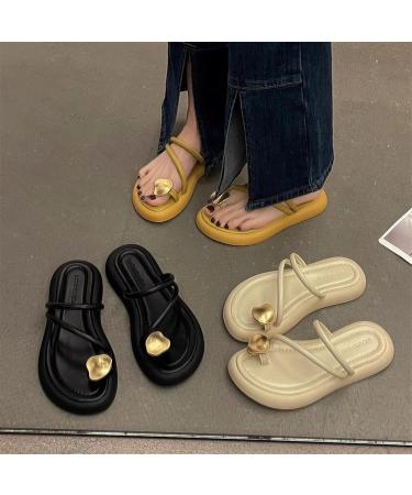 Bunion Correction Sandals for Women | Comfy Non-Slip Open Toe Shoes for Plantar Fasciitis | Summer Hiking & Beach Sandals - Size 7.5 Yellow - Buy Online on GoSupps.com