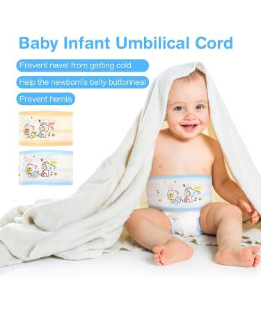 COHEALI Baby Belly Band 4 Pcs - Infant Umbilical Cord Cotton Navel Support Belts - Buy Online on GoSupps.com