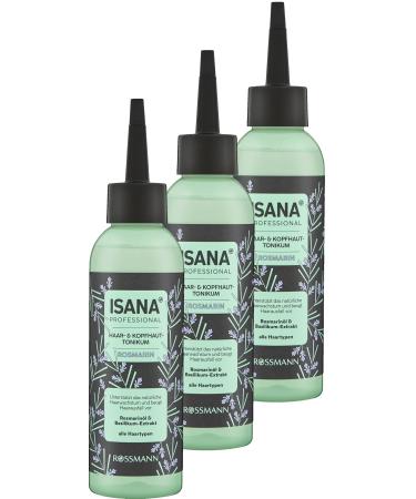 Tonique au romarin pour cheveux et cuir chevelu 450 ml (3 x 150 ml) Favorise la croissance naturelle des cheveux pr vient la chute des cheveux Pour tous les types de cheveux 450 ml (Lot de 1)