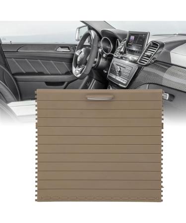 Cup Holder Roller Blind Cover Replacement for Benz GLE GLS GL Class - Beige | Premium Quality Auto Accessories - Buy Online on GoSupps.com