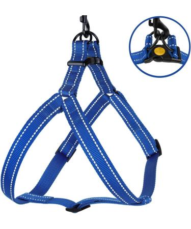 Collardirect Reflective Dog Harness - Adjustable Sizes S M L | Outdoor Walks for Dogs & Puppies | Available in Pink Black Red Purple Mint Green Orange Blue - Buy Online on GoSupps.com