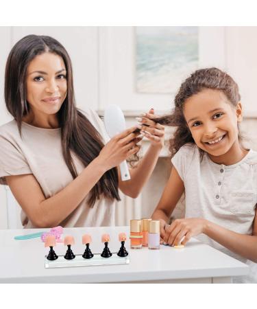 2 Sets Acrylic Nail Display Stand Nail Tip Practice Holder Magnetic Nail Practice Stand Fingernail DIY Nail Art Stand for False Nail Tip Manicure Tool Home Salon Use (Black) - Buy Online on GoSupps.com