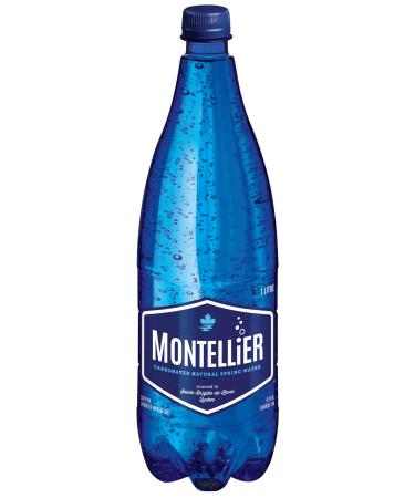 Montellier Carbonated Natural Mineral Water 12x1L