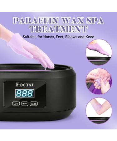 Machine cire de paraffine pour les mains et les pieds 3500 ml Kit hydratant avec chauffe-cire la paraffine automatique et garde au chaud id al pour les bains de paraffine la maison - Buy Online on GoSupps.com