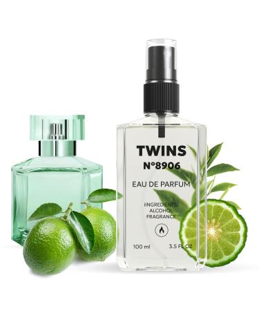 TWINS Impression of Aqua Media Forte Cologne | Unisex Perfume for Women and Men Eau de Parfum | No.8906 | 3.4 Fl Oz / 100 ml MFK Aqua Media Forte Cologne Impression