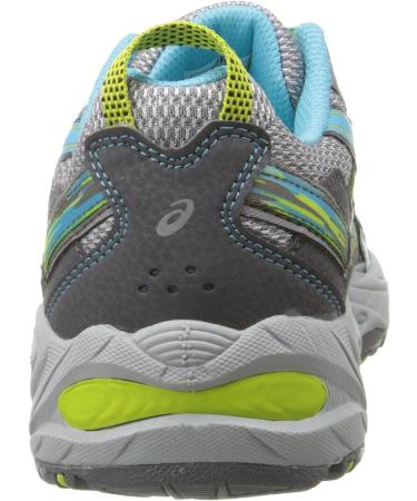 ASICS Women's Gel-Venture 5 Running Shoes 9 Wide - Silver Grey/Turquoise/Lime Punch - Buy Online on GoSupps.com