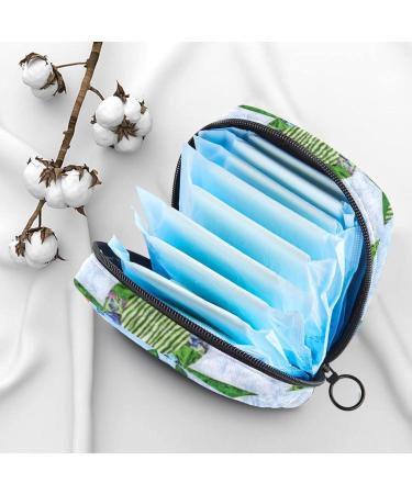Art Sea Turtle Sanitary Napkin Storage Bag | Portable Period Pocket for Women Teens & Girls | Menstrual Cup & Breastfeeding Insert Holder - Buy Online on GoSupps.com