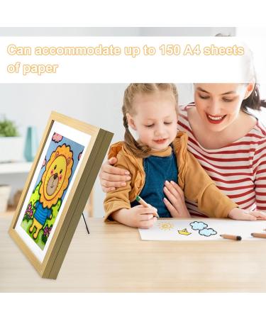 Quvbkz A4 Picture Frame for Children's Drawings - Fillable Folding Frames with Anterior Opening for Artwork Storage - Buy Online on GoSupps.com