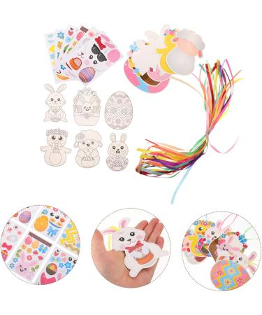 Ciieeo Easter Card Set - DIY Art Kits & Stickers for Easter Crafts Party Favors & Ornaments - Buy Online on GoSupps.com