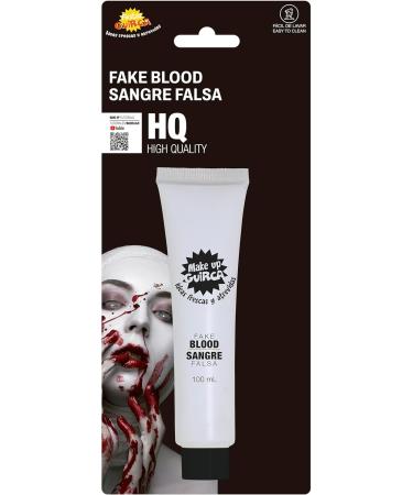  FIESTAS GUIRCA FIESTAS GUIRCA Washable Blood Tube (100ml) - Halloween and Costume Party Makeup - Great for Special Effects and Horror Decoration - Red - Buy Online on GoSupps.com
