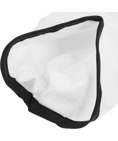 Couvre-pieds Hydratants en Coton Doux 1 Paire de Bottines Cir es Beige Clair Bord Noir R utilisables pour Soins de Paraffine Salon de Beaut et Usage Spa Domicile Masques - Buy Online on GoSupps.com
