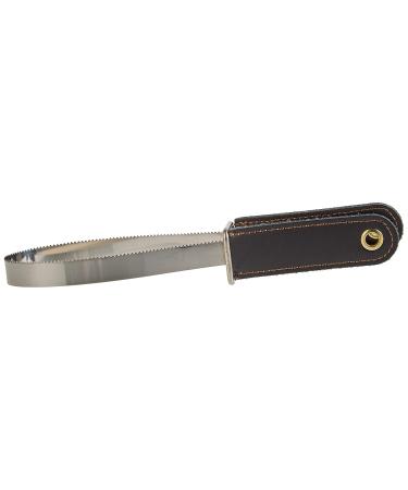 Trixie 2429 Haar-Ex Metal Curry Comb for Dogs & Horses - 25x8 cm Cream/Blue | International Shipping Available - Buy Online on GoSupps.com