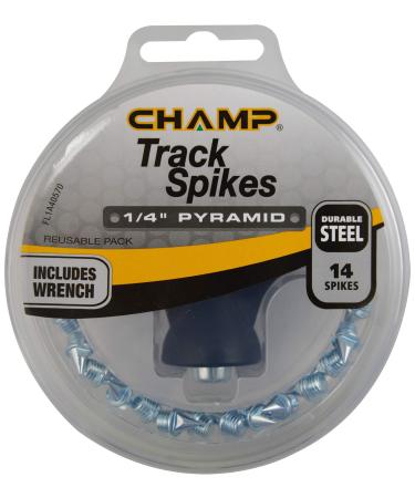 Champ 1/4" Steel Pyramid Spikes with Wrench