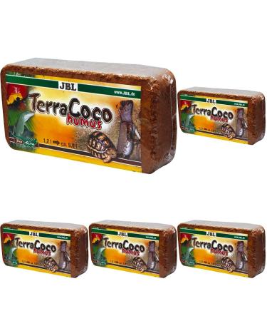 JBL Terraco Humus 71026 Hand for all terrarient types Kokoschips compressed peat -like 600 g 9 l (pack with 5) 9 l (pack with 5) Terraco humus