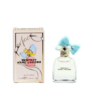 Marc Jacobs Perfect Eau de Parfum for Women Mini Splash 0.16 Ounce Perfect 0.16 Fl Oz (Pack of 1)