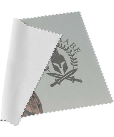 Urban Backwoods Spartan Motto Microfiber Cloth - Premium Glasses Cleaning Cloth for Crystal Clear Vision | International Shipping Available - Buy Online on GoSupps.com
